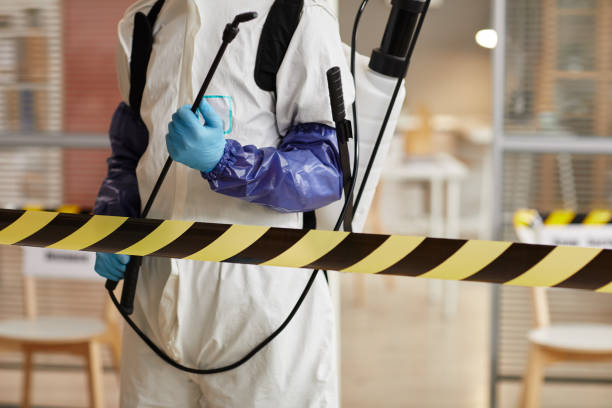 Professional Trauma Scene Cleanup technician working in London, OH